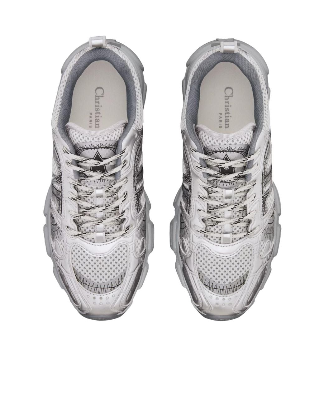 Dior Gray Chrono Sneaker