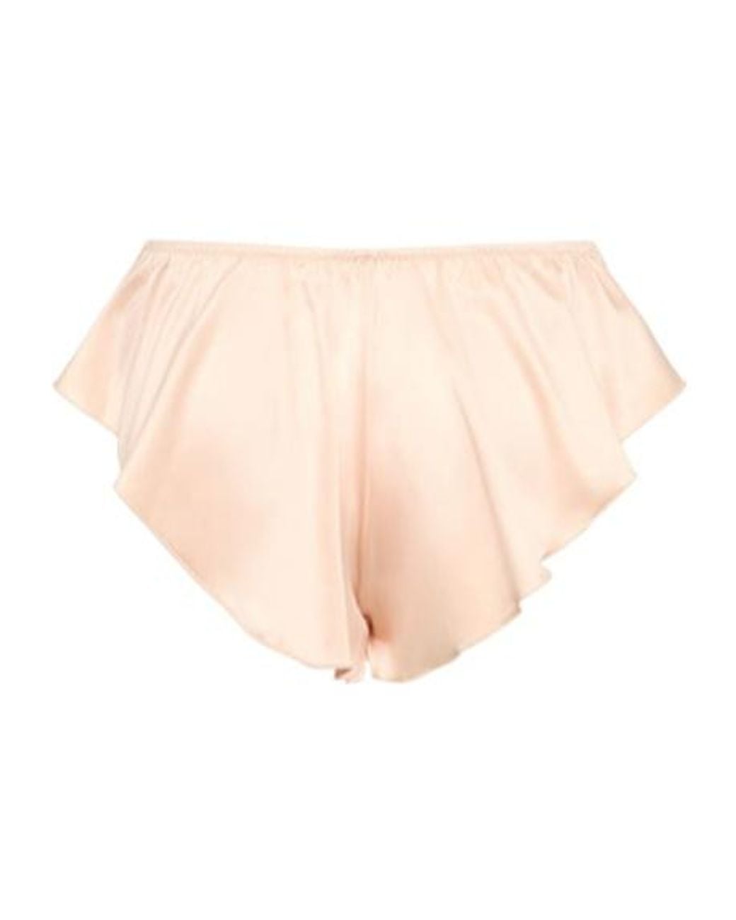 Stella McCartney Pink Embroidered Satin Sleep Shorts