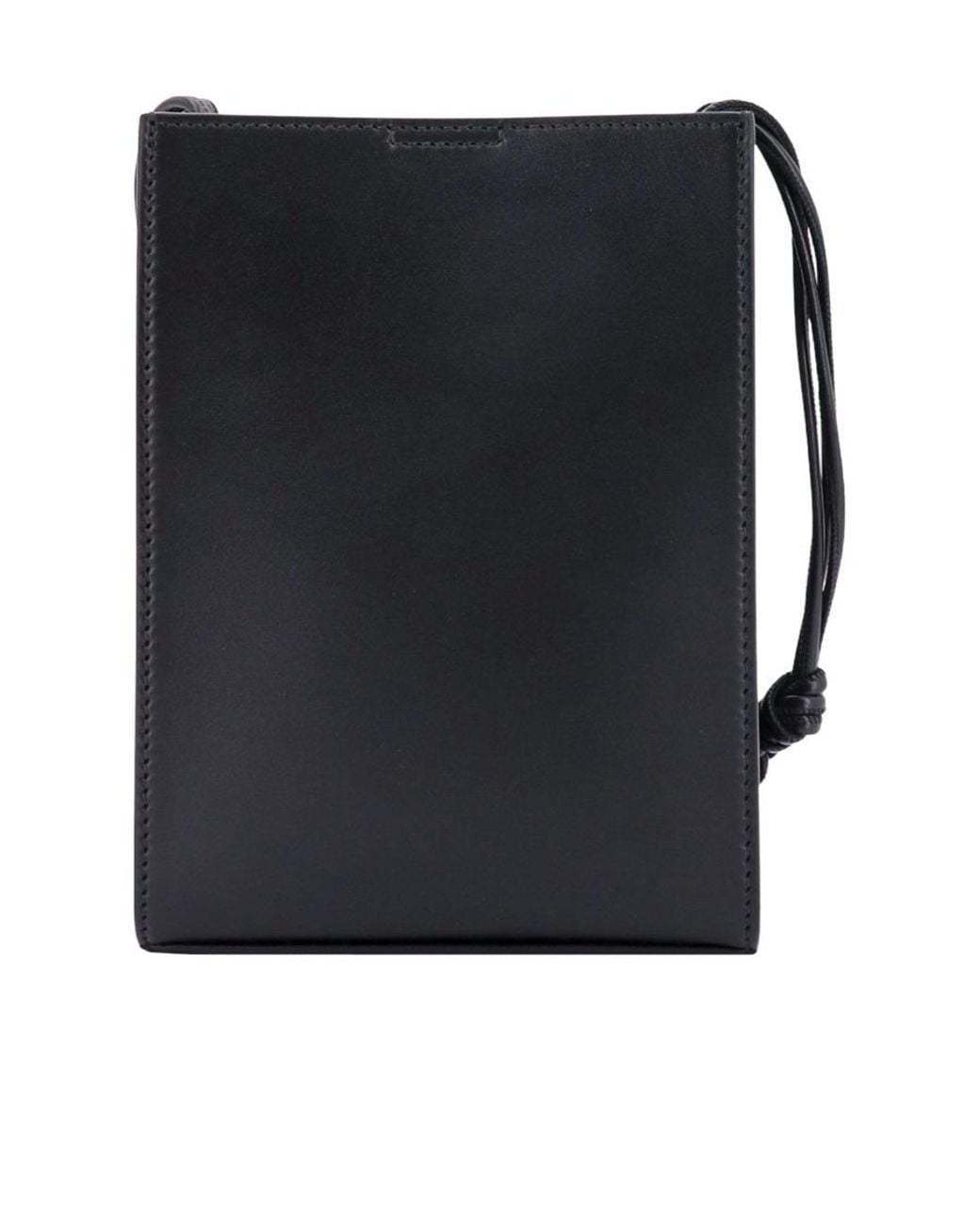 Jil Sander Black Tangle Small Shoulder Bag for men