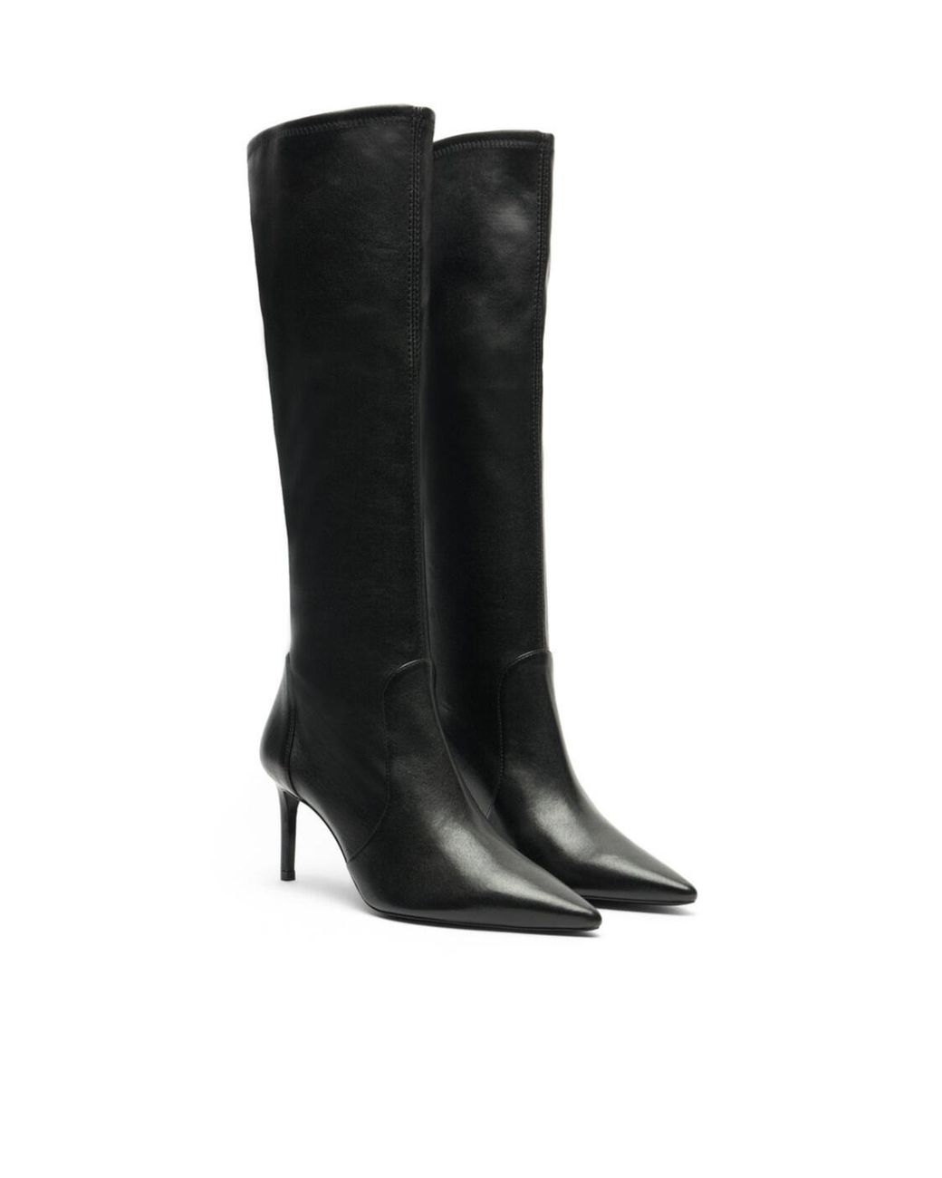 Stuart Weitzman Black Stuart Power Boot 75