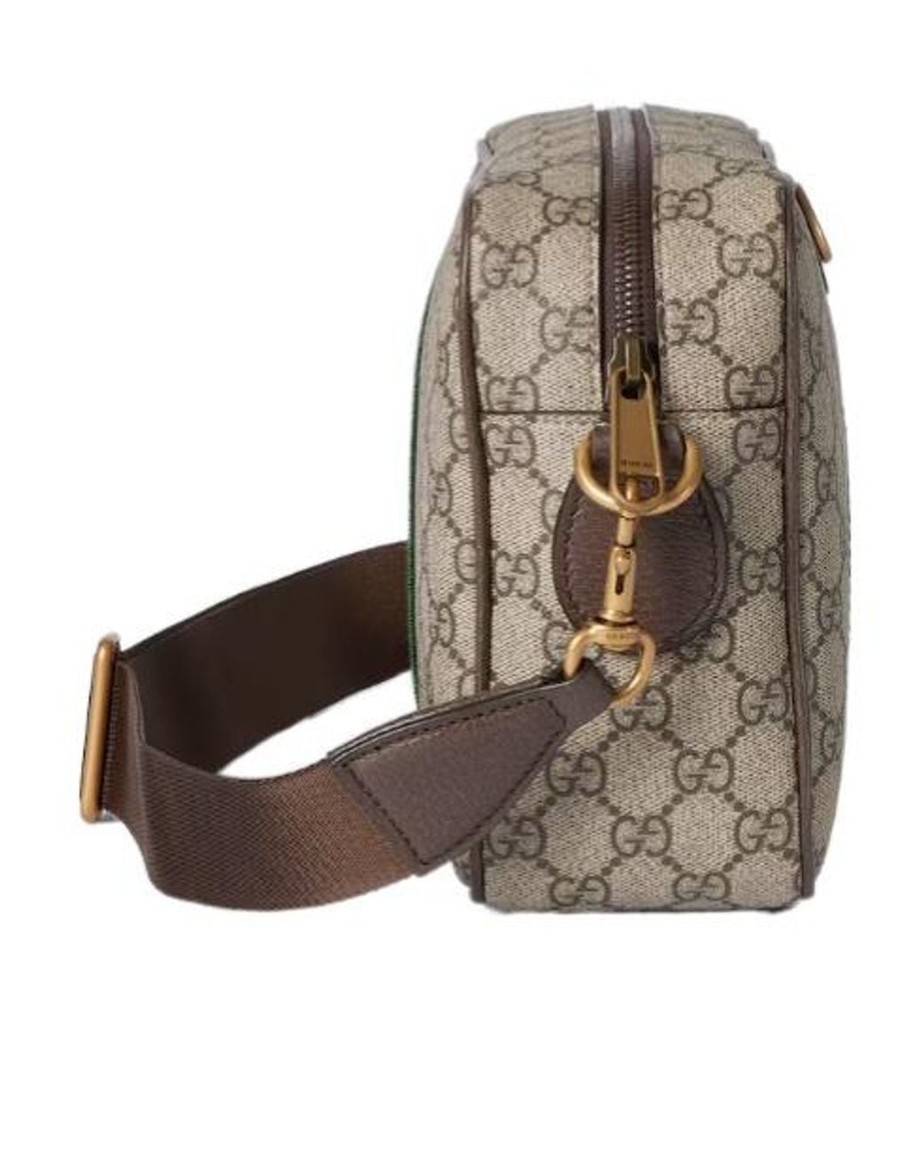 Gucci Gray Ophidia Medium Crossbody Bag for men