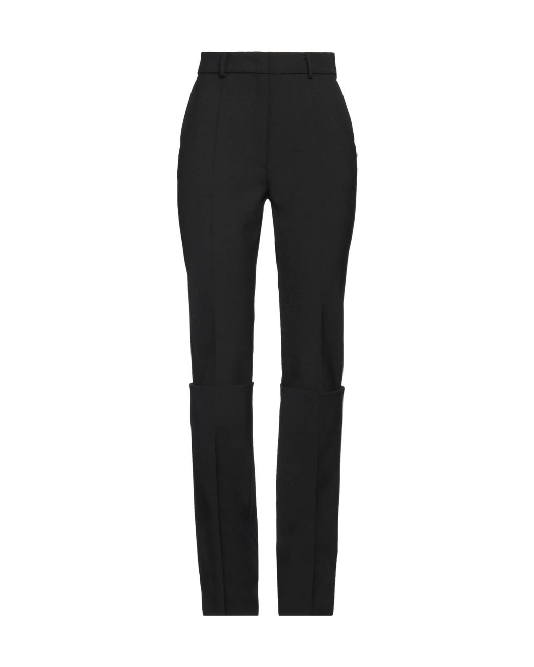 Sportmax Black Straight-Leg Causal Trousers