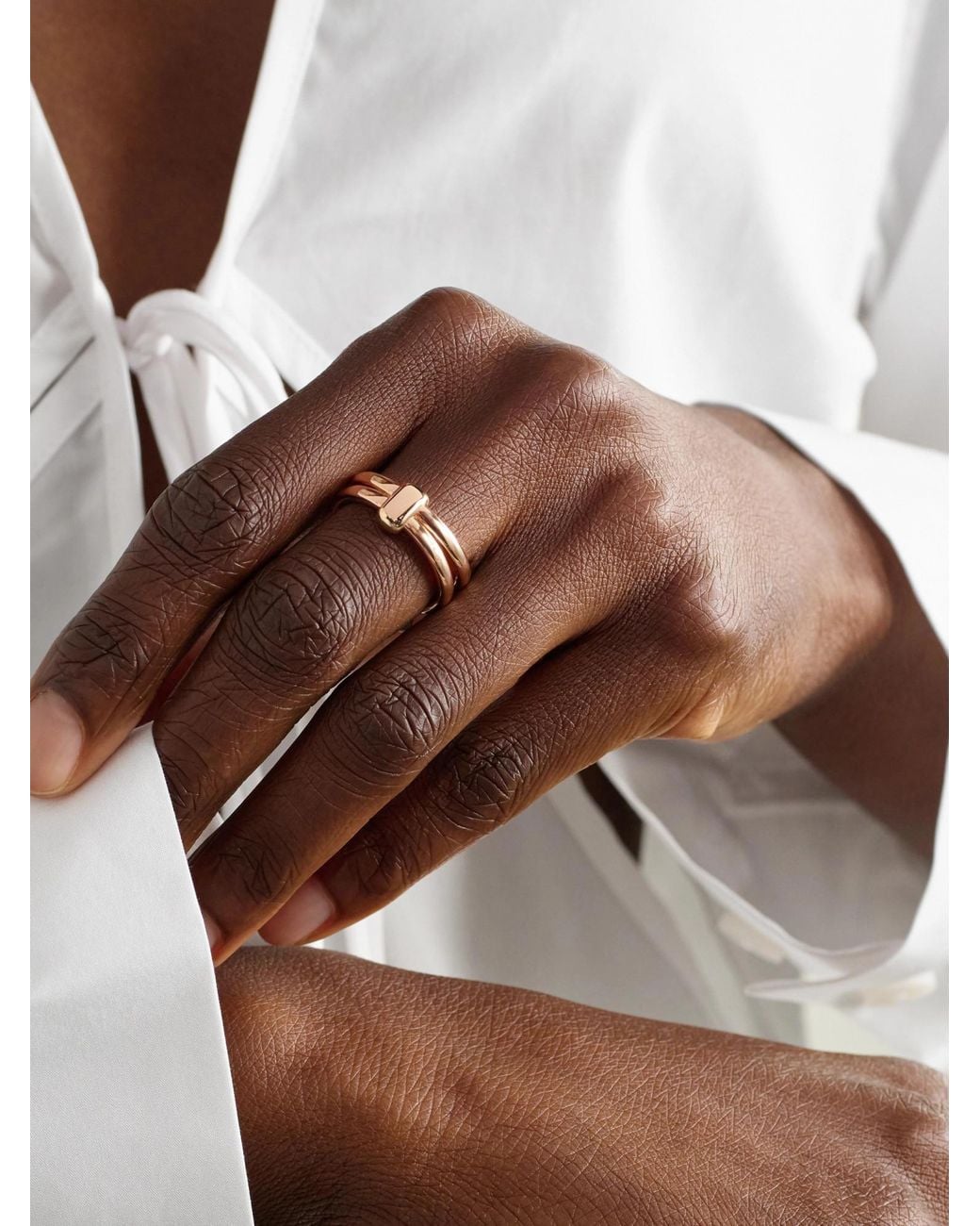 Pomellato Pink 18K Rose Ring