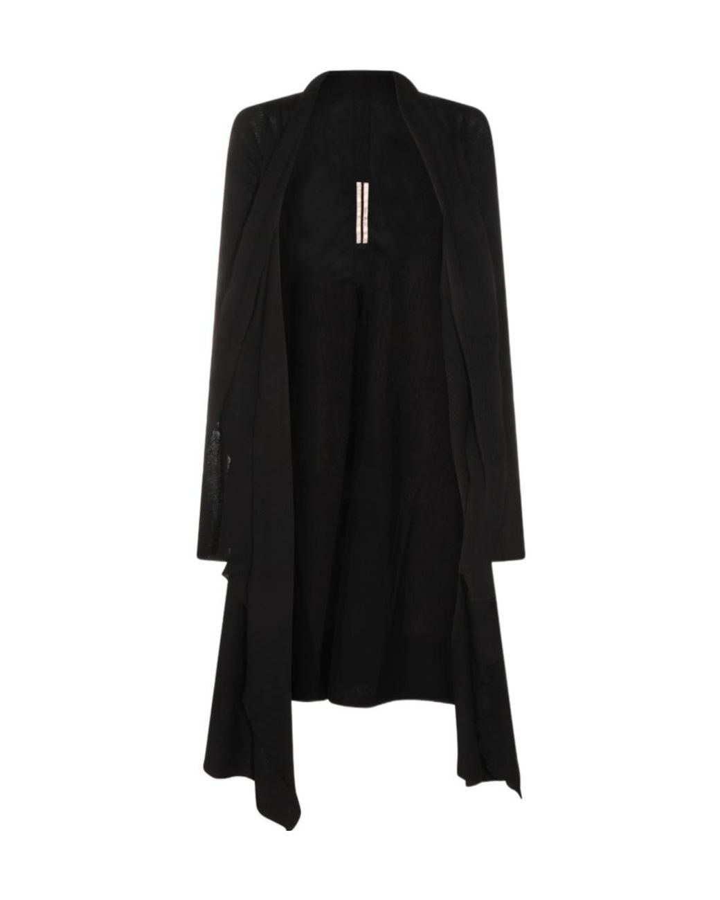 Rick Owens Black Long Wrap