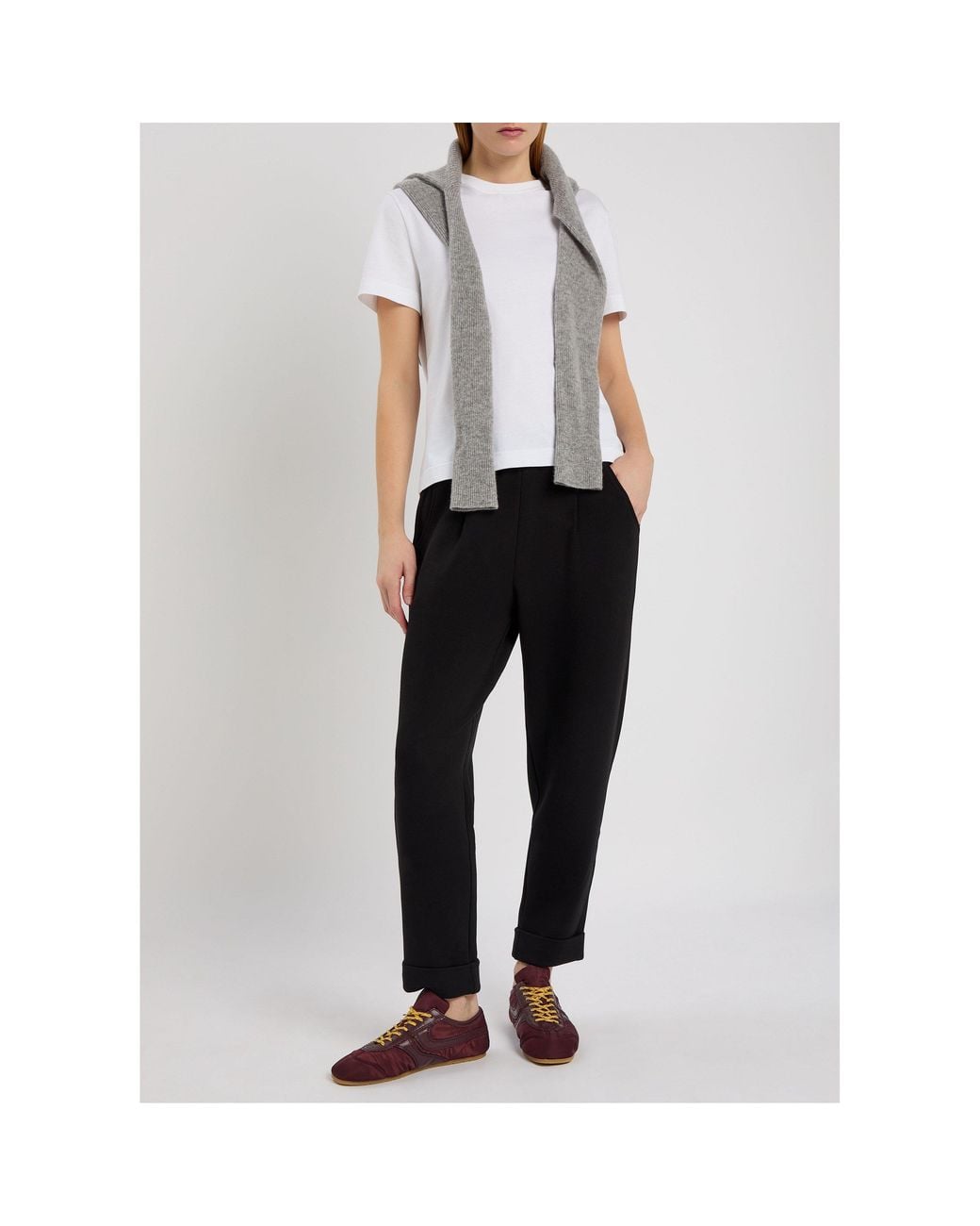 Varley Black Stretchy Casual Pants