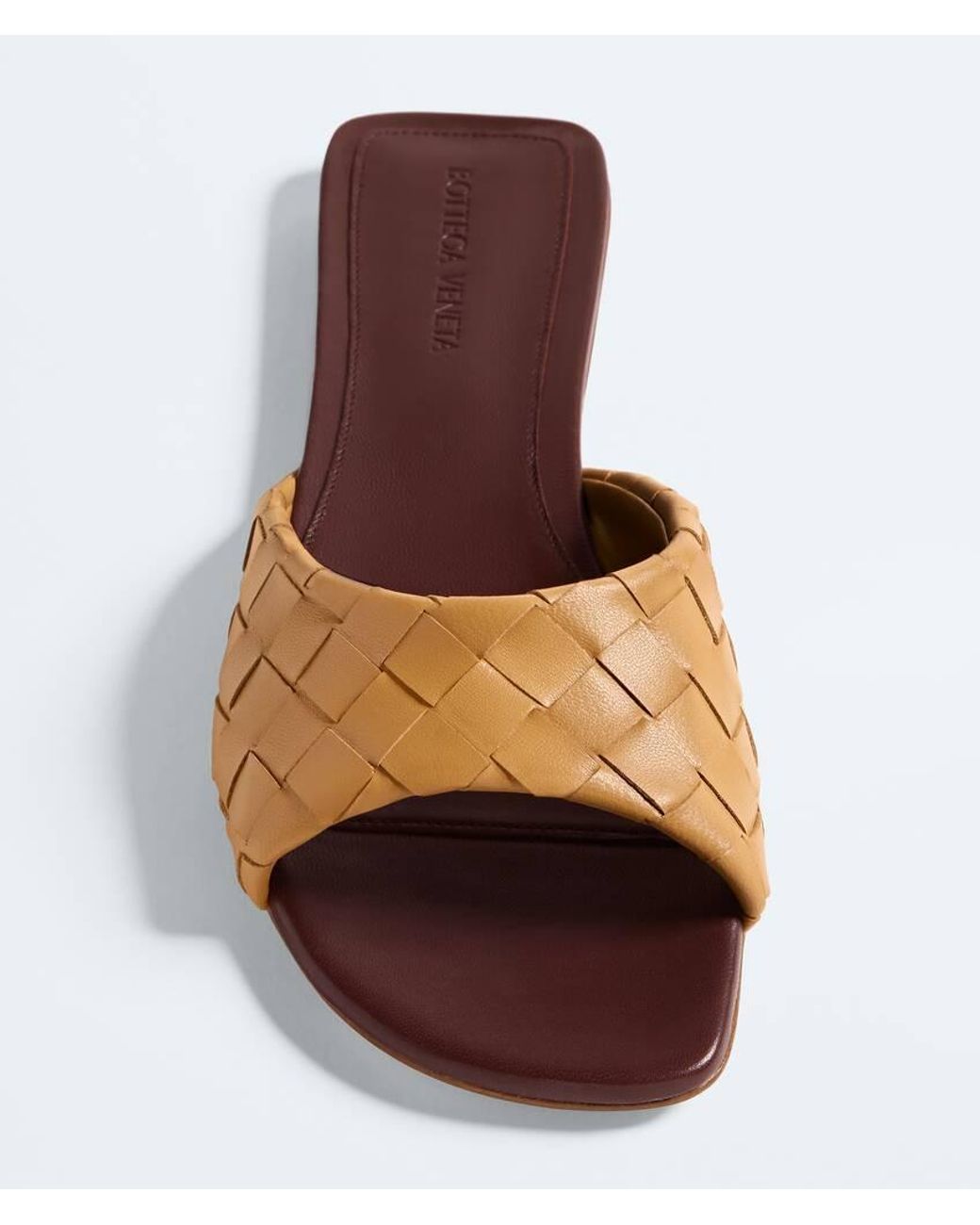 Bottega Veneta Brown Livia Flat Mule