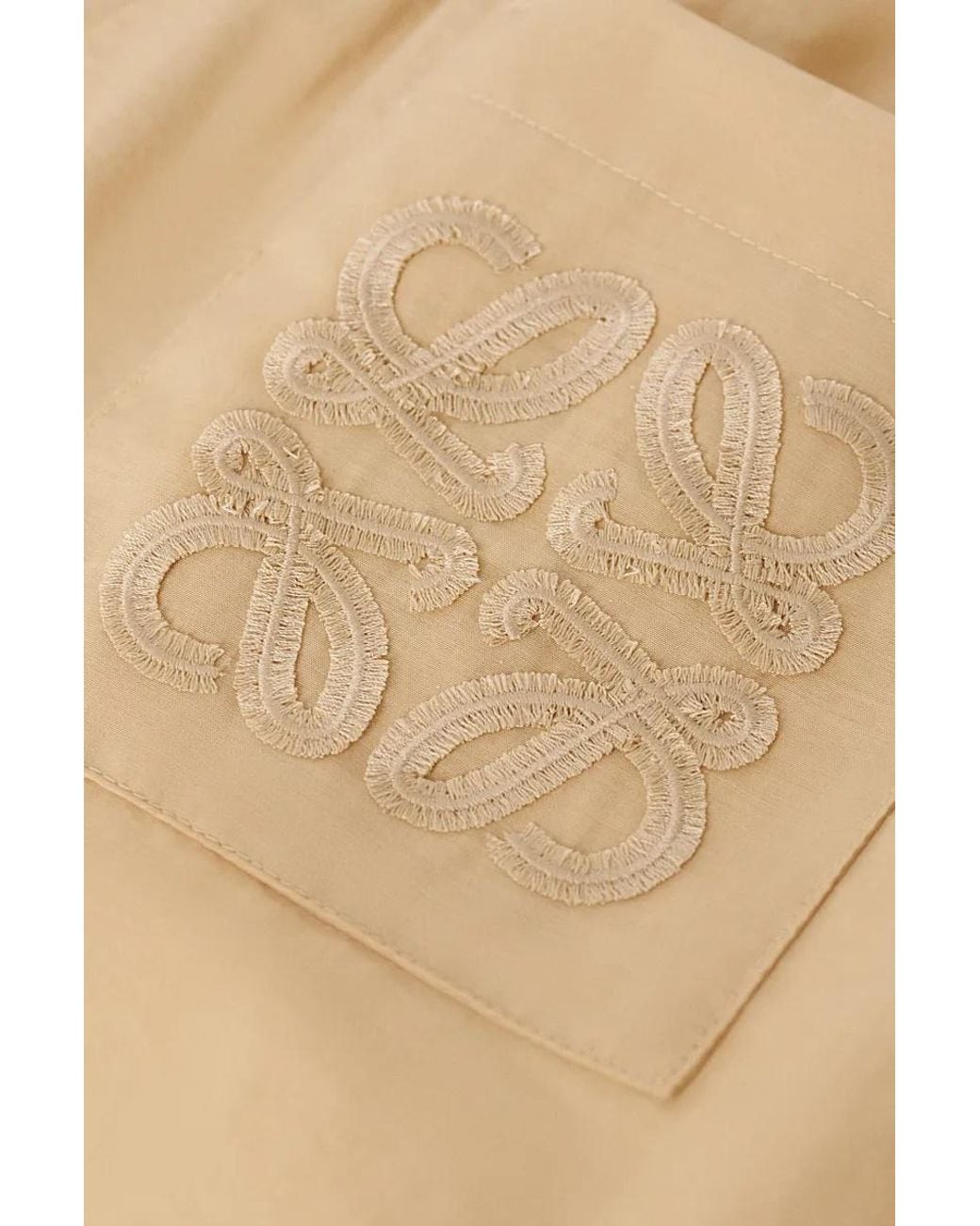 Loewe Natural Cropped Trousers