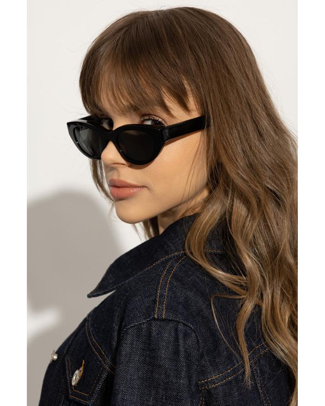 Thierry Lasry White Acidity Cat-Eye Sunglasses