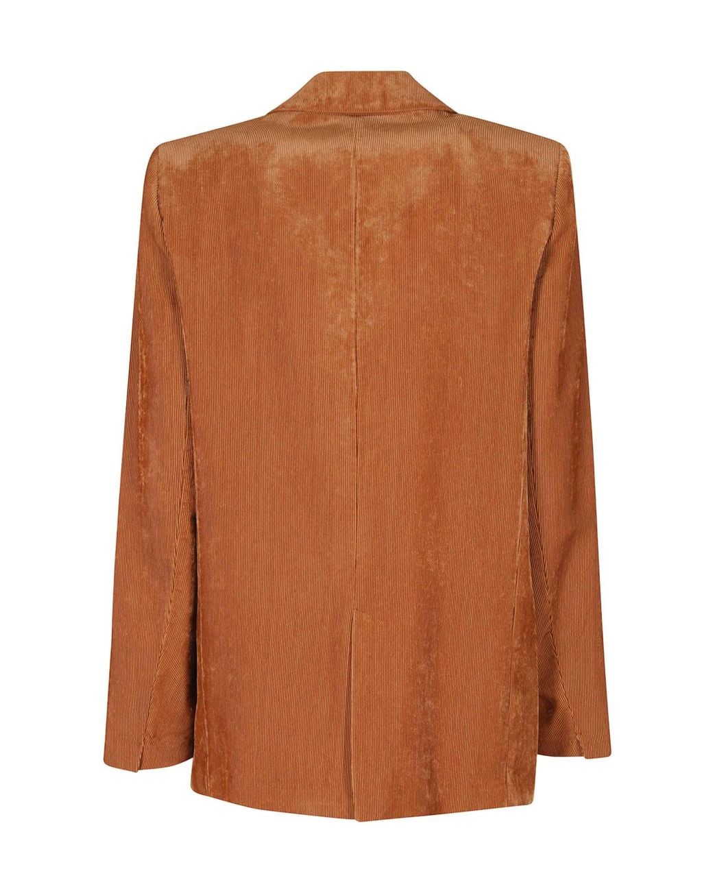 Forte_forte Brown Single-Button Long-Sleeve Blazer