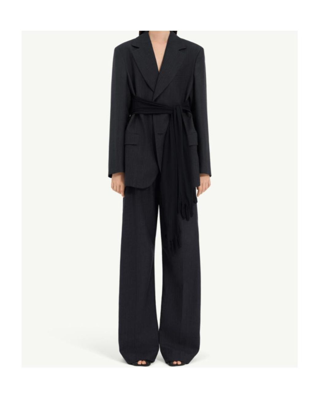 MM6 by Maison Margiela Black Tailored Glove Jacket