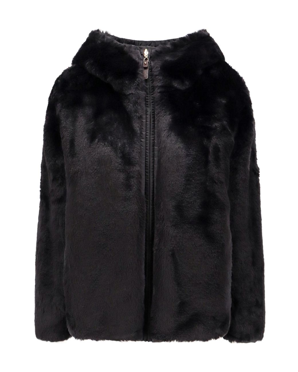 Max Mara Black The Cube Zip-Up Reversible Jacket