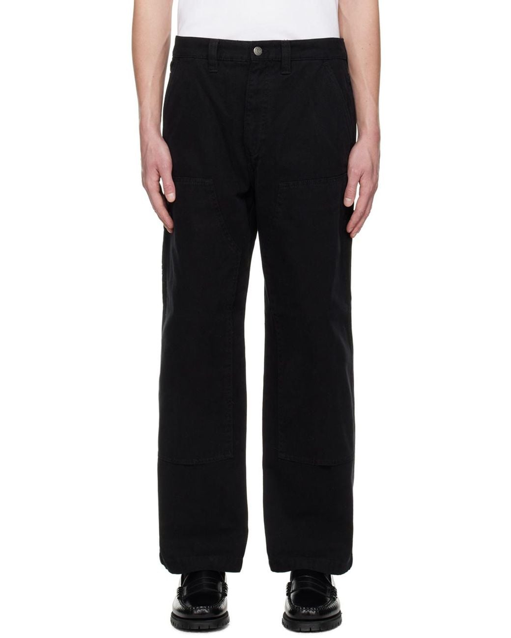 Stussy Black Stüssy Utility Cargo Pants for men