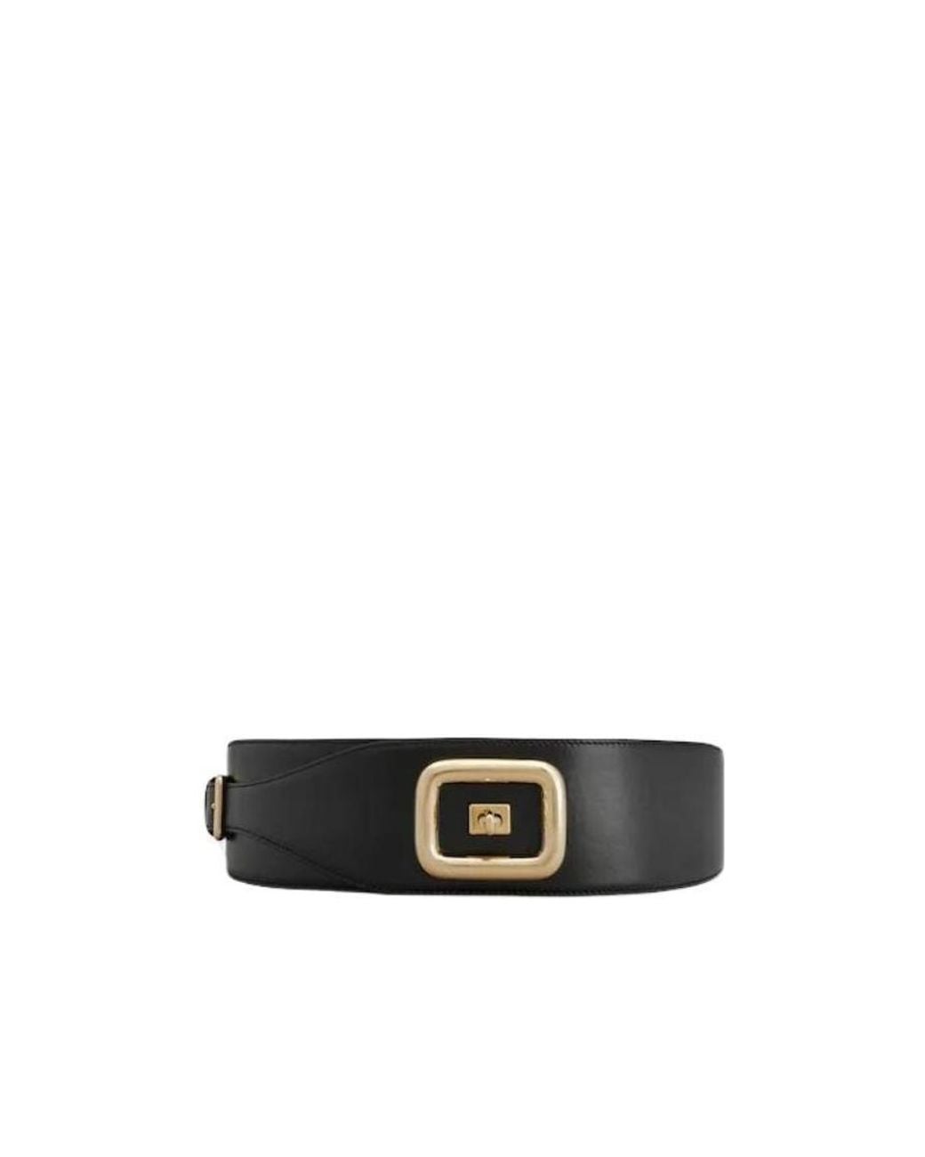 Roger Vivier White Viv' Choc Buckle Belt