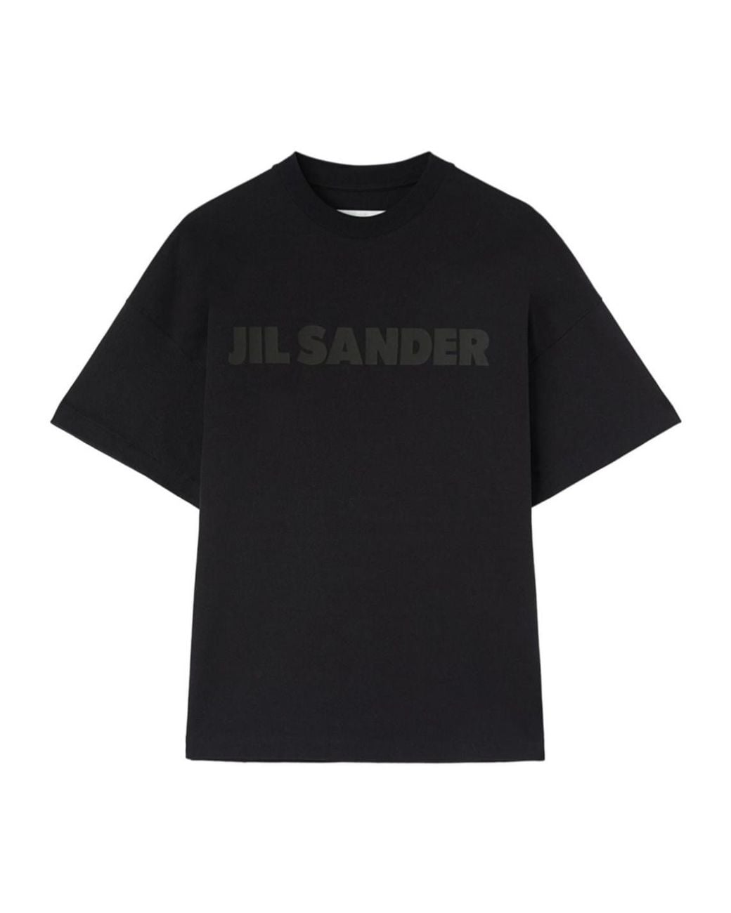 Jil Sander Black Crewneck Short Sleeved T-Shirt