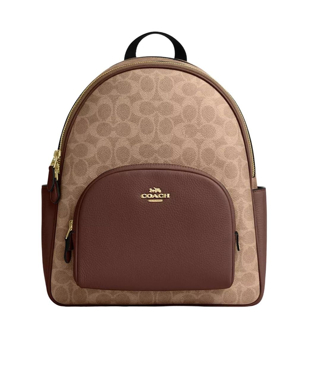 COACH Brown Court Backpack
