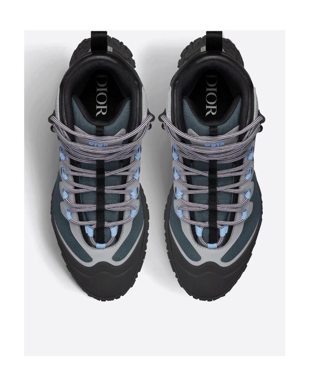 Dior Blue Izon Hiking Ankle Boot for men