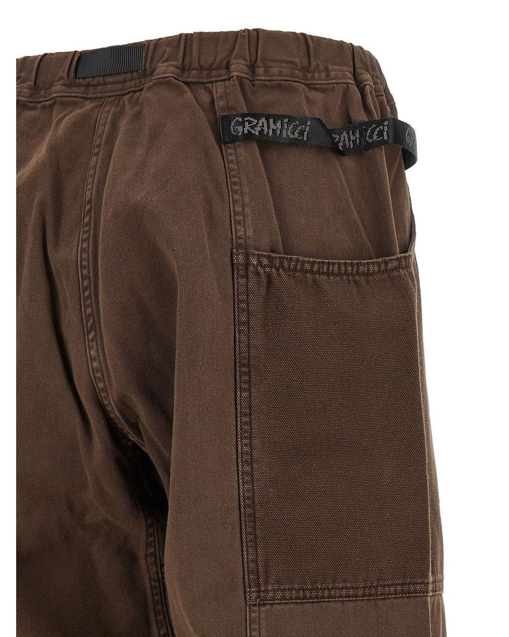 Gramicci Brown Gadget Utility Pants for men