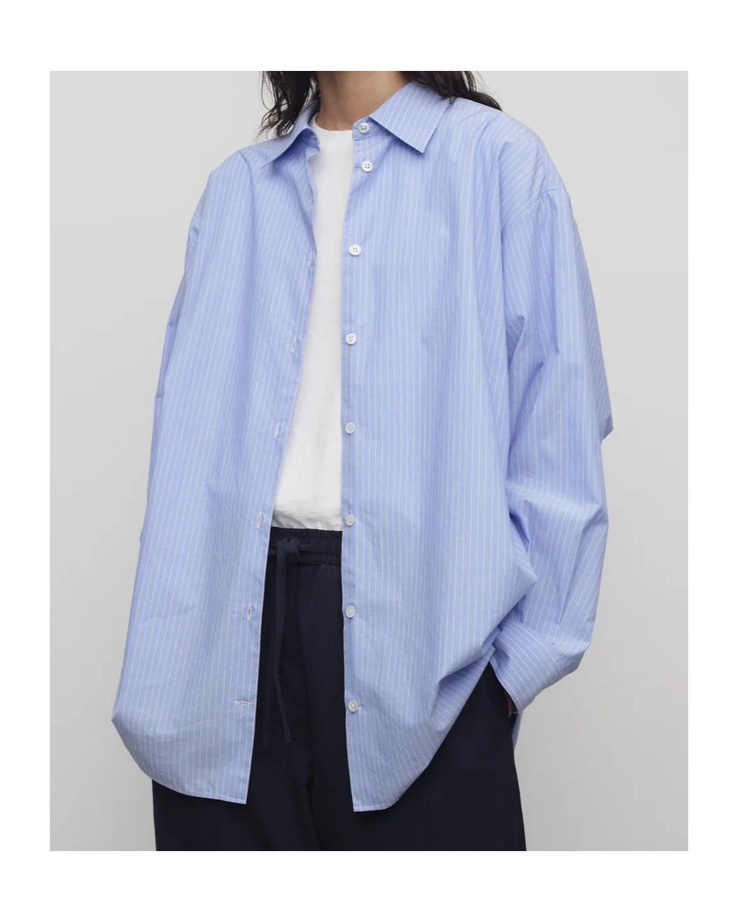 The Row Blue Luka Shirt