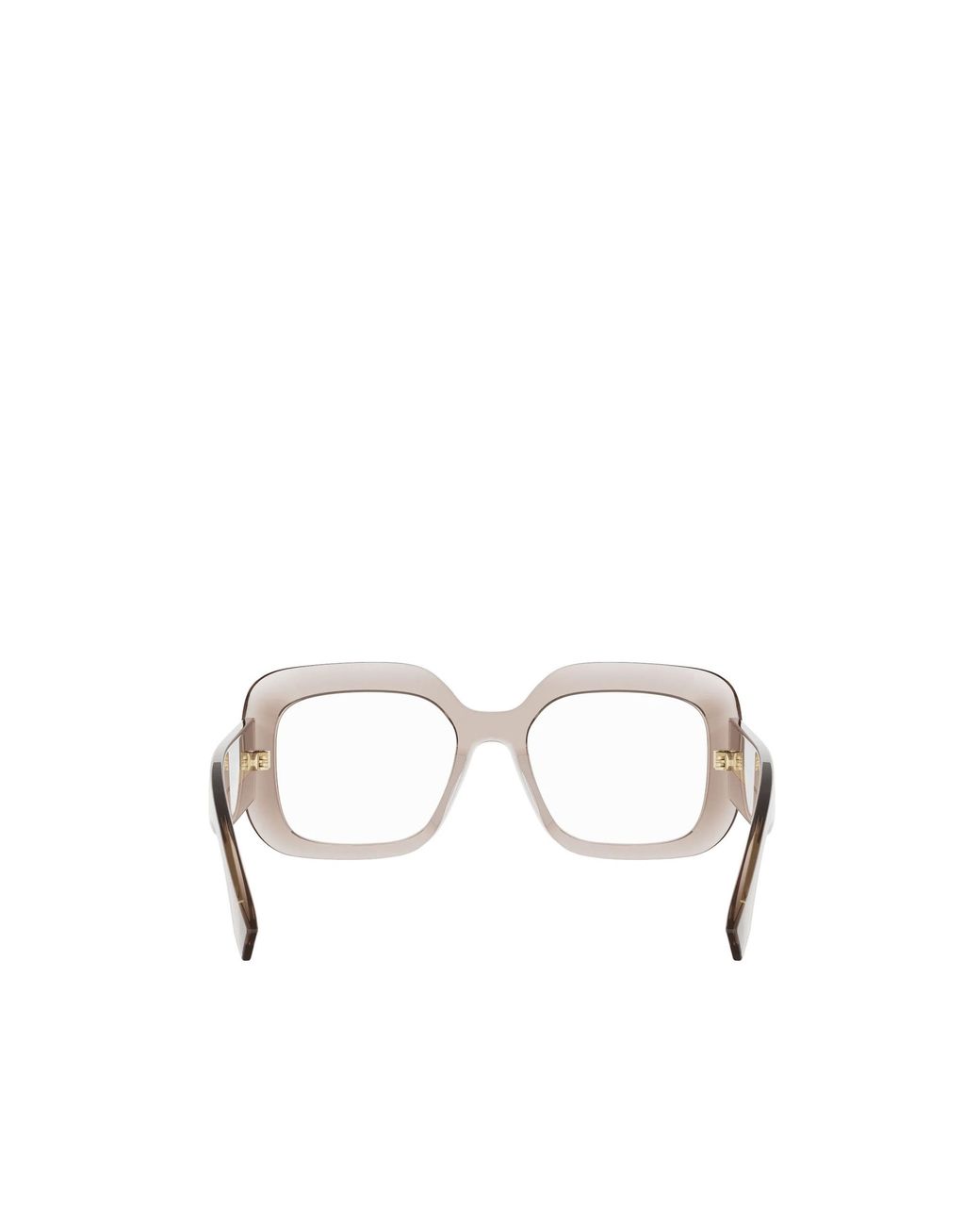 Fendi Metallic Eyewear Square Frame Glasses for men