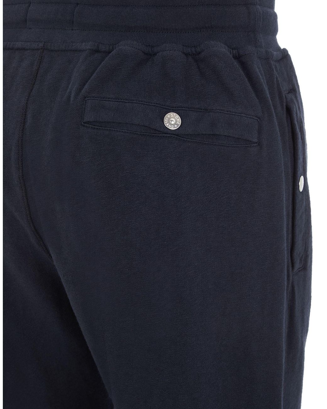 Stone Island Blue Compass-Badge Track Pants for men
