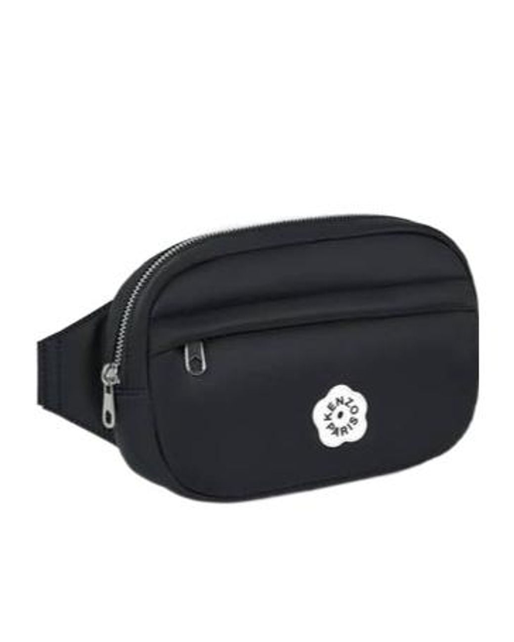 KENZO Black Boke Flower 2.0 Zipped Belt Bag