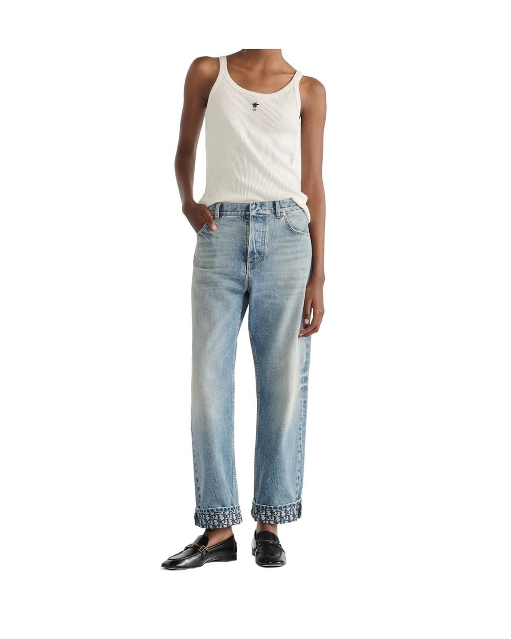 Dior Blue Regular-Fit Jeans