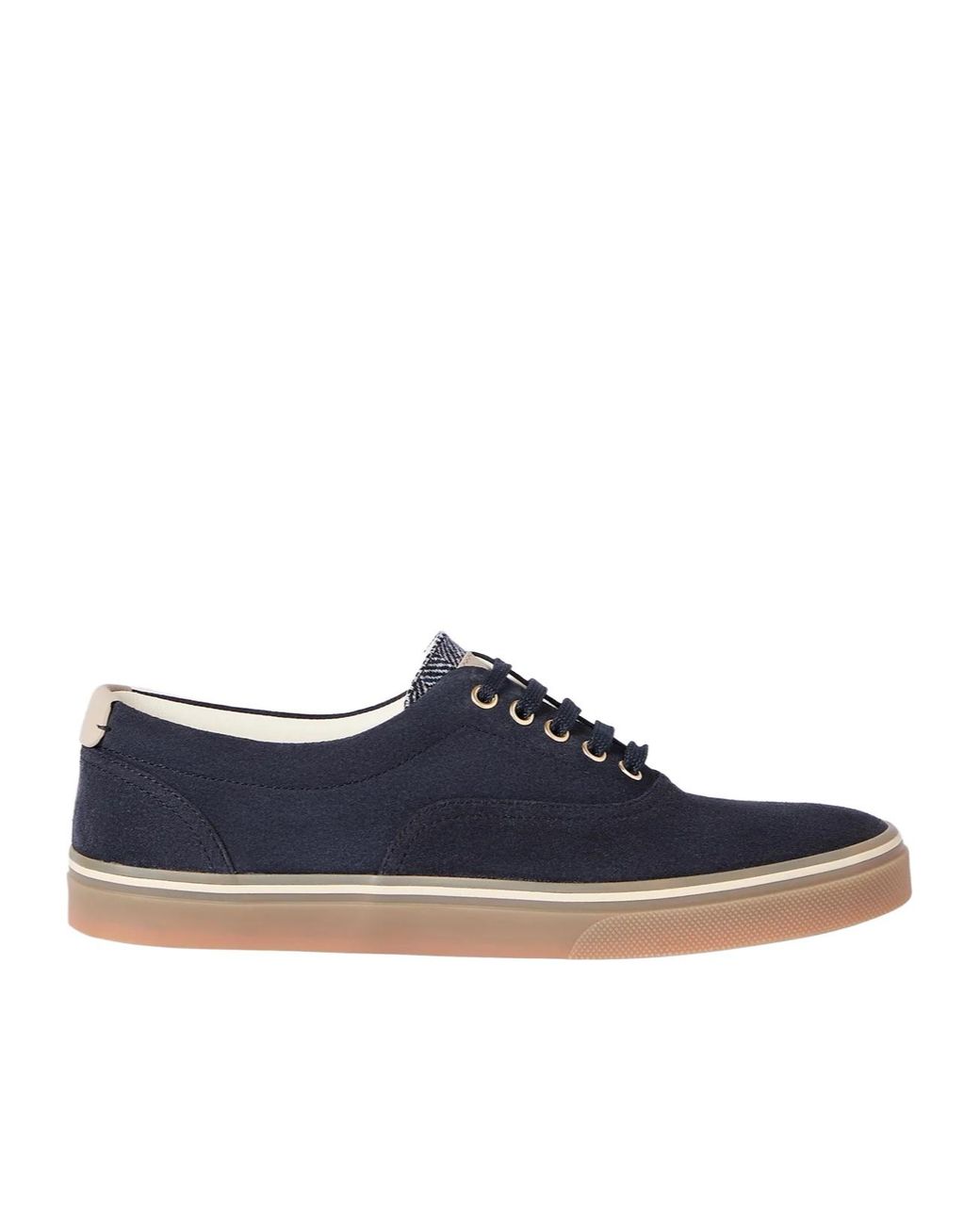 Brunello Cucinelli Blue Suede Sneakers for men