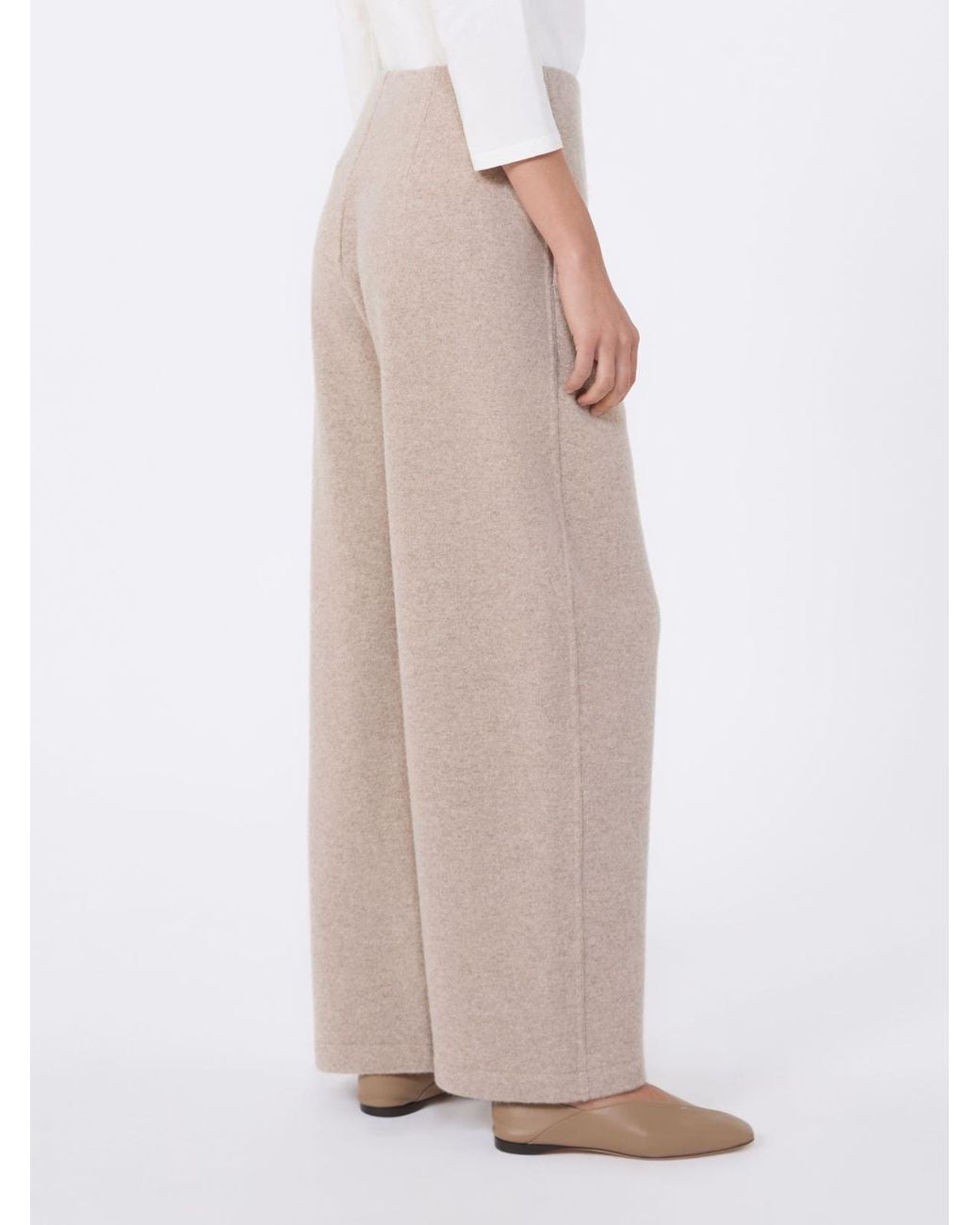 Max Mara Multicolor Cashmere And Wool Blend Trousers
