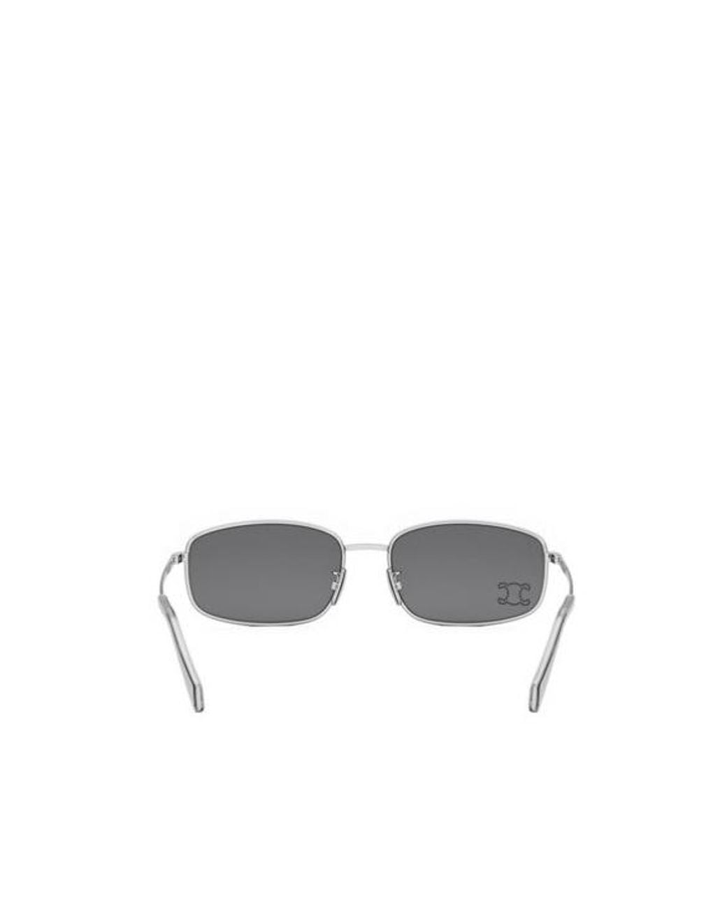 Céline White Logo Sunglasses