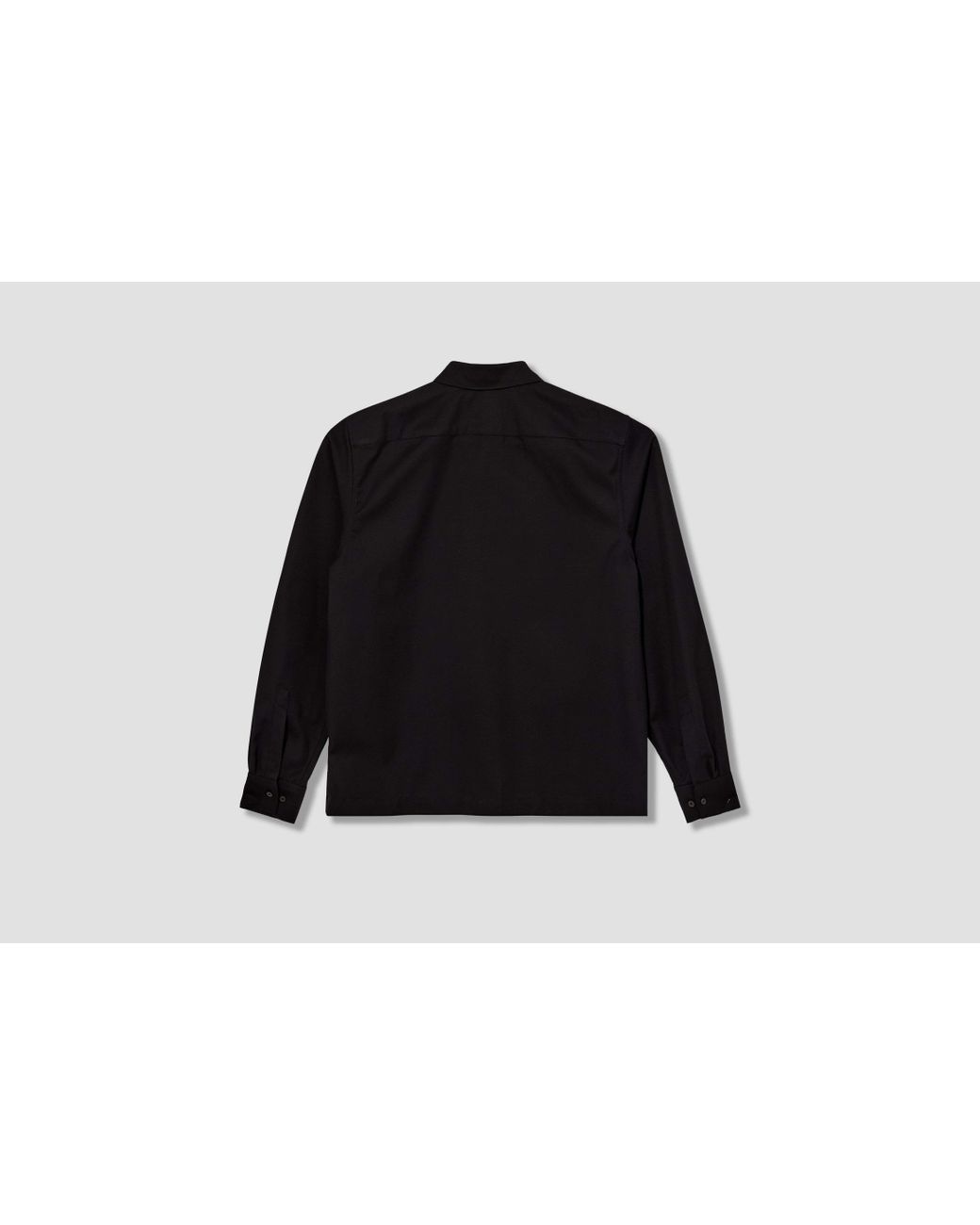 Dries Van Noten Black Long Sleeve Shirt for men