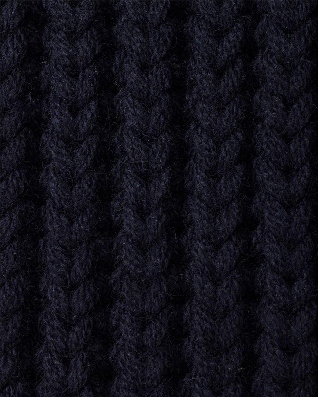 Prada Blue Triangle-Logo Wool Scarf for men