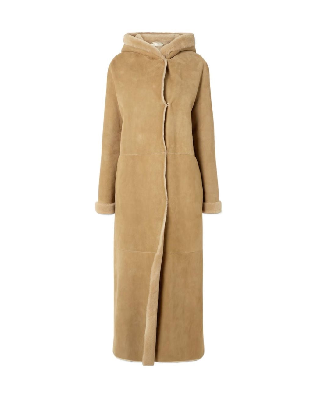 The Row Natural Anaya Hooded Coat