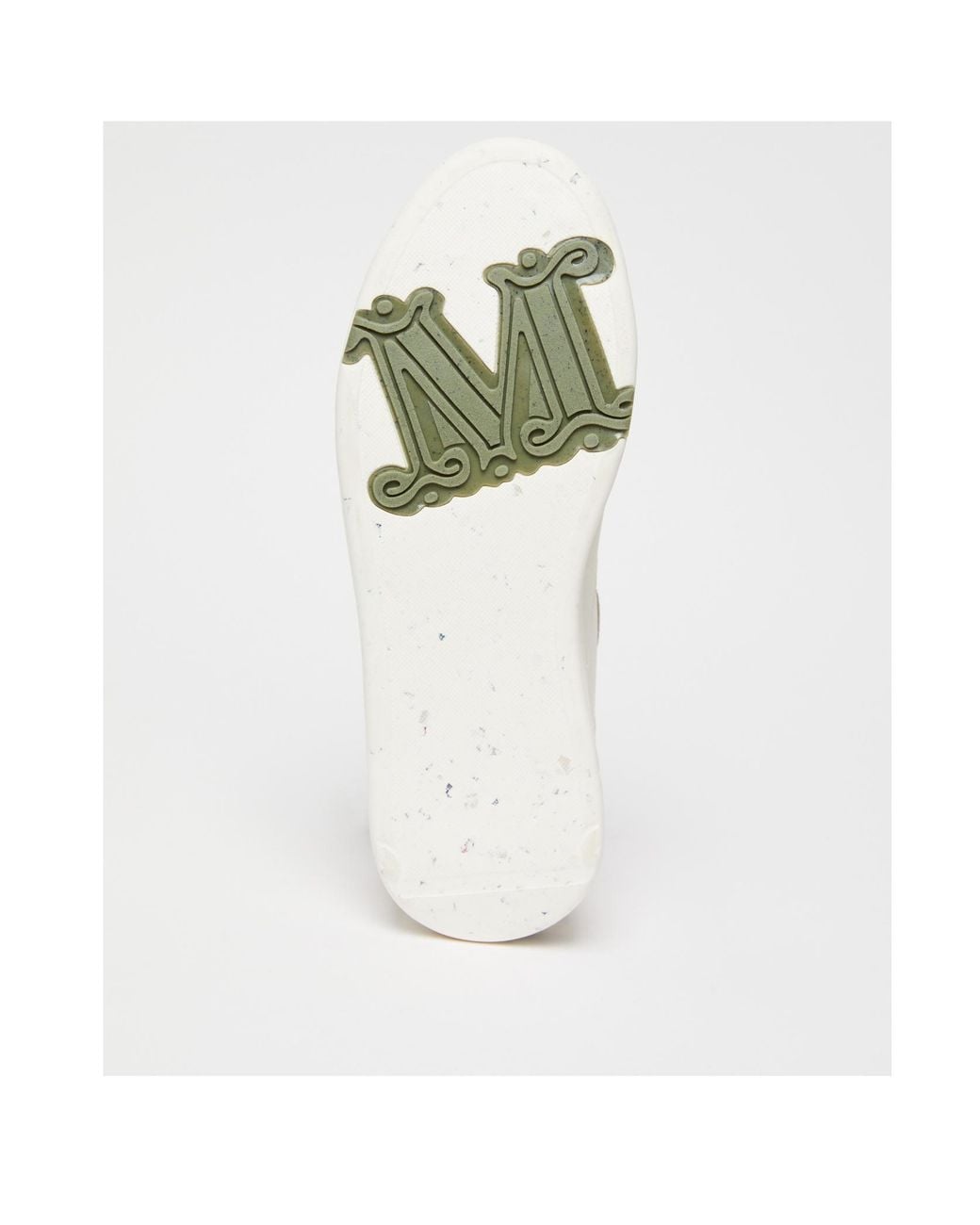Max Mara White Lace-Up Low-Top Sneakers