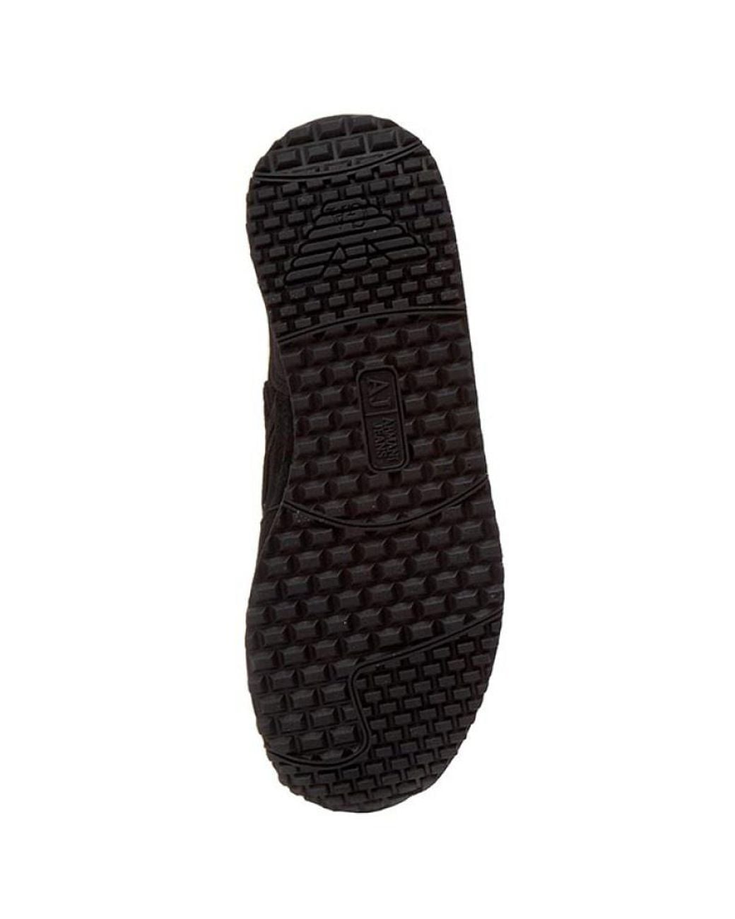 Armani Jeans Black Logo Details Casual Sneakers for men