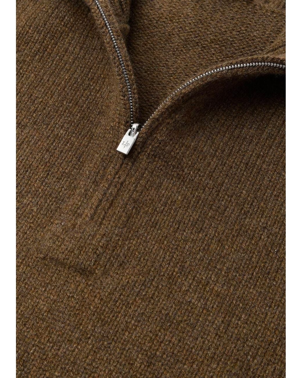 Loro Piana Brown Parksville Pullover