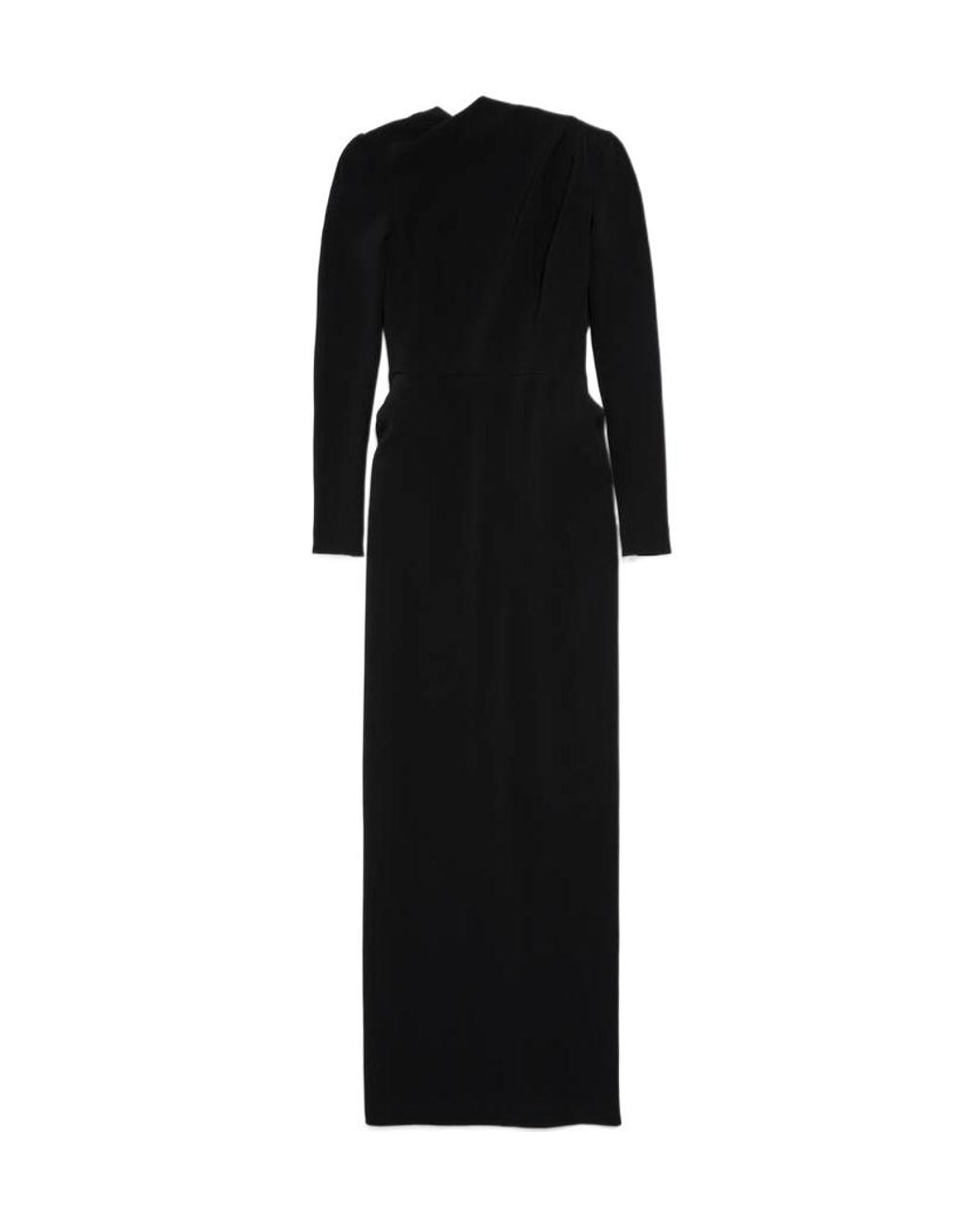 Balenciaga Black Long-Sleeve Dress