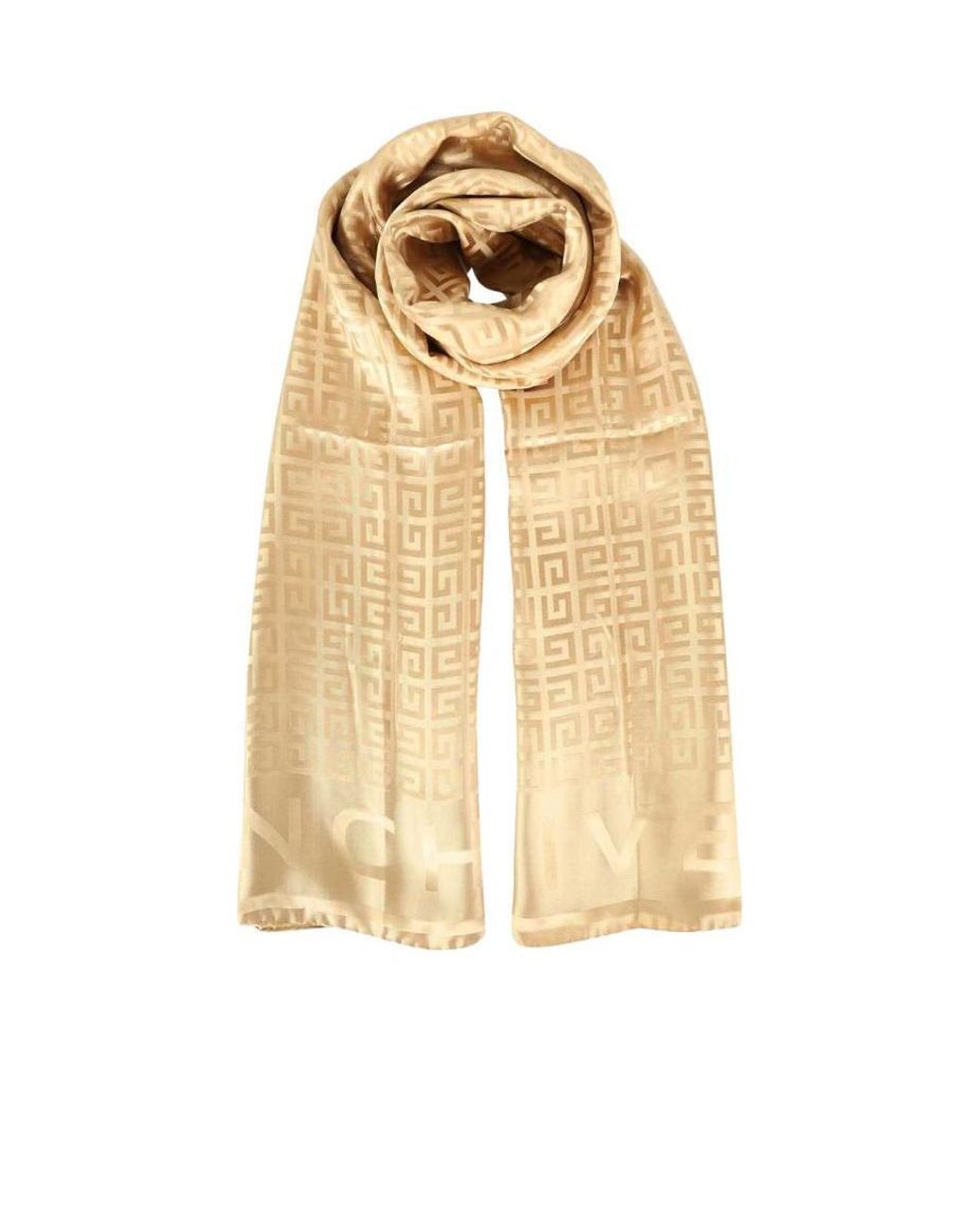 Givenchy Natural Logo Details Scarves
