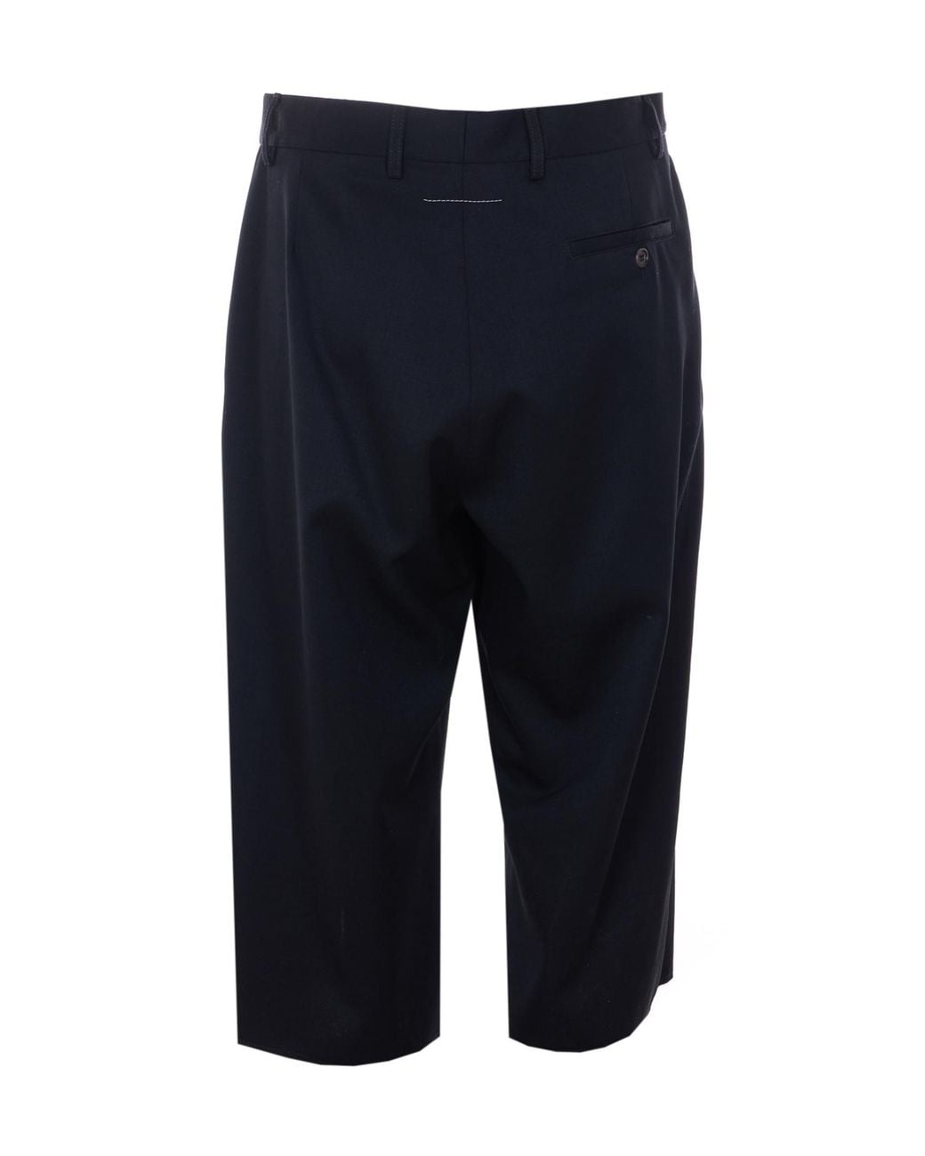MM6 by Maison Margiela Blue Loose Fit Shorts for men