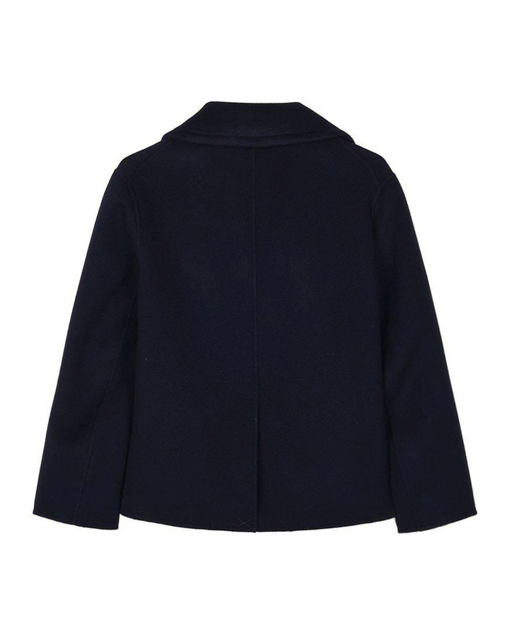 Max Mara Blue Long-Sleeve Casual Jacket