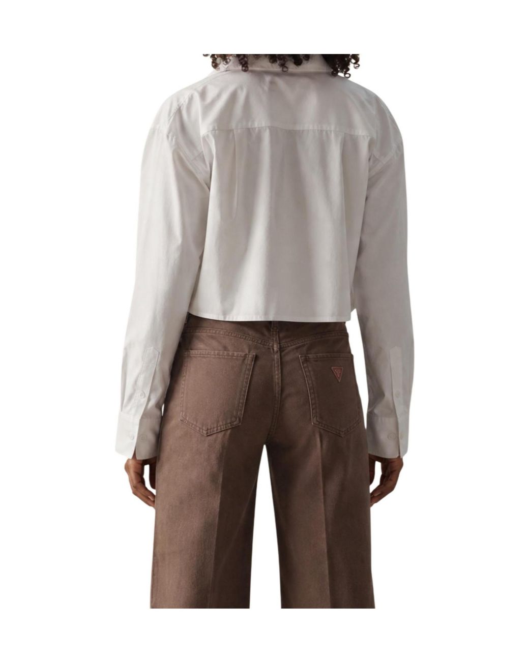 Calvin Klein White Long-Sleeved Shirt