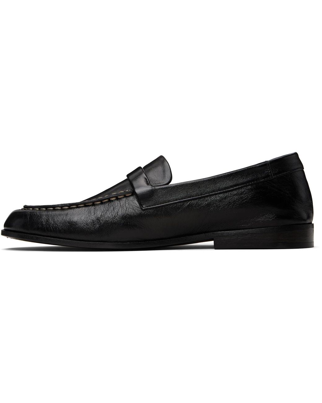 Marsèll Black Mobasso Loafers for men