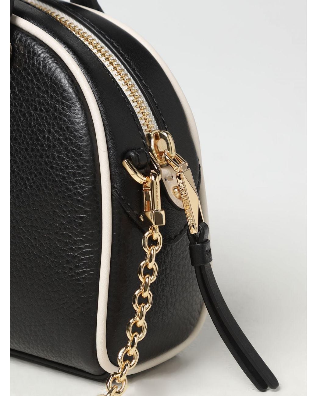 Michael Kors Black Michael Williamsburg Zipped Extra-Small Crossbody Bag