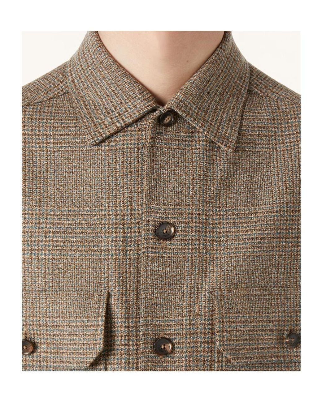 Loro Piana Natural Ambrose Overshirt for men