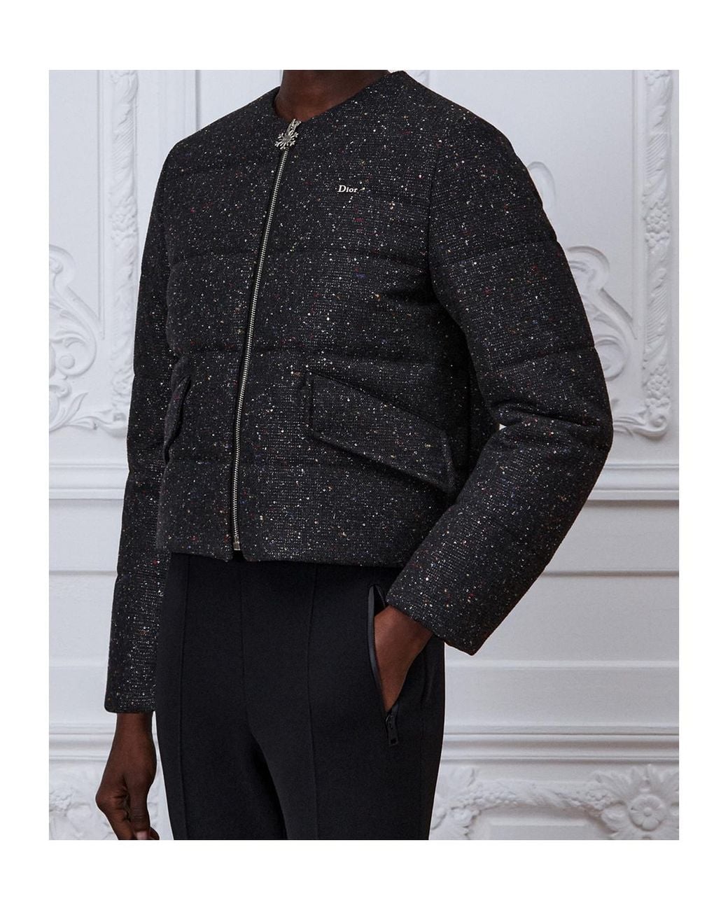Dior Black Alps Puffer Jacket