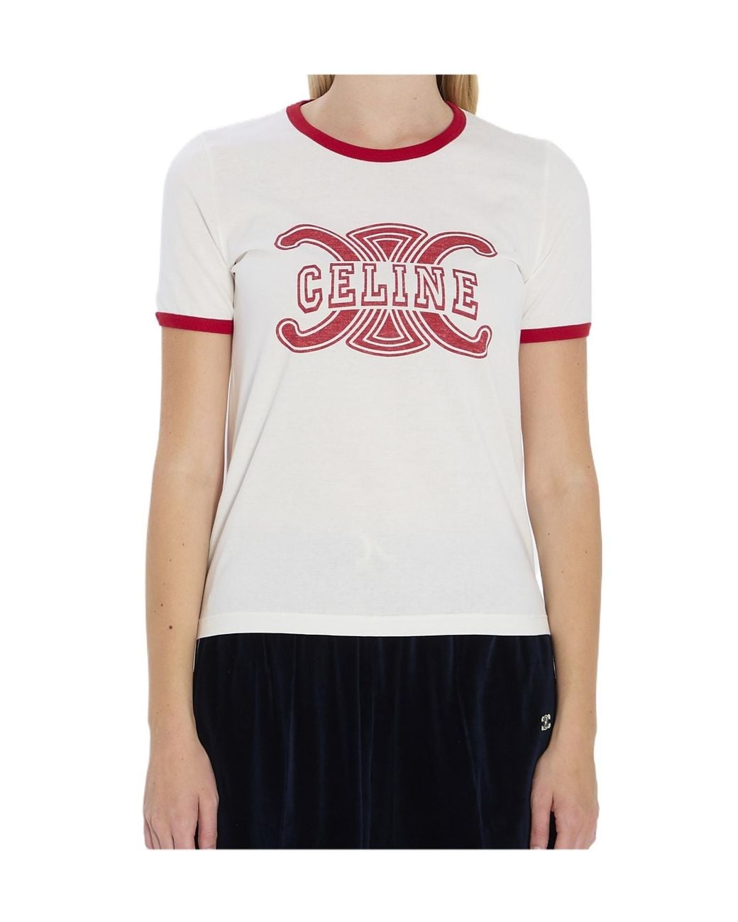 Céline White 70's T-Shirt