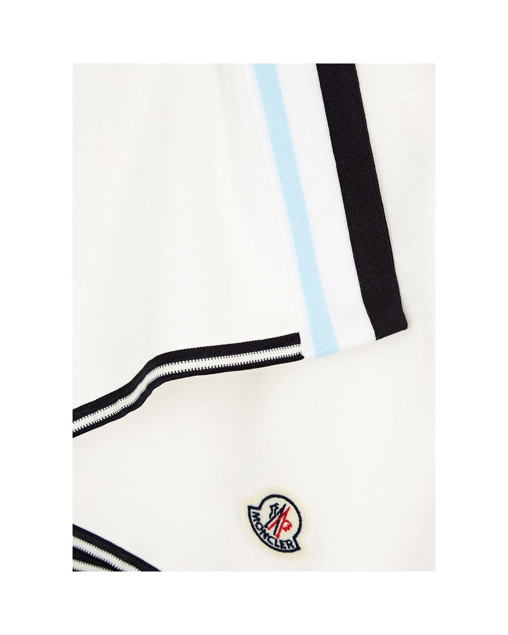 Moncler White Simple Cotton Dress