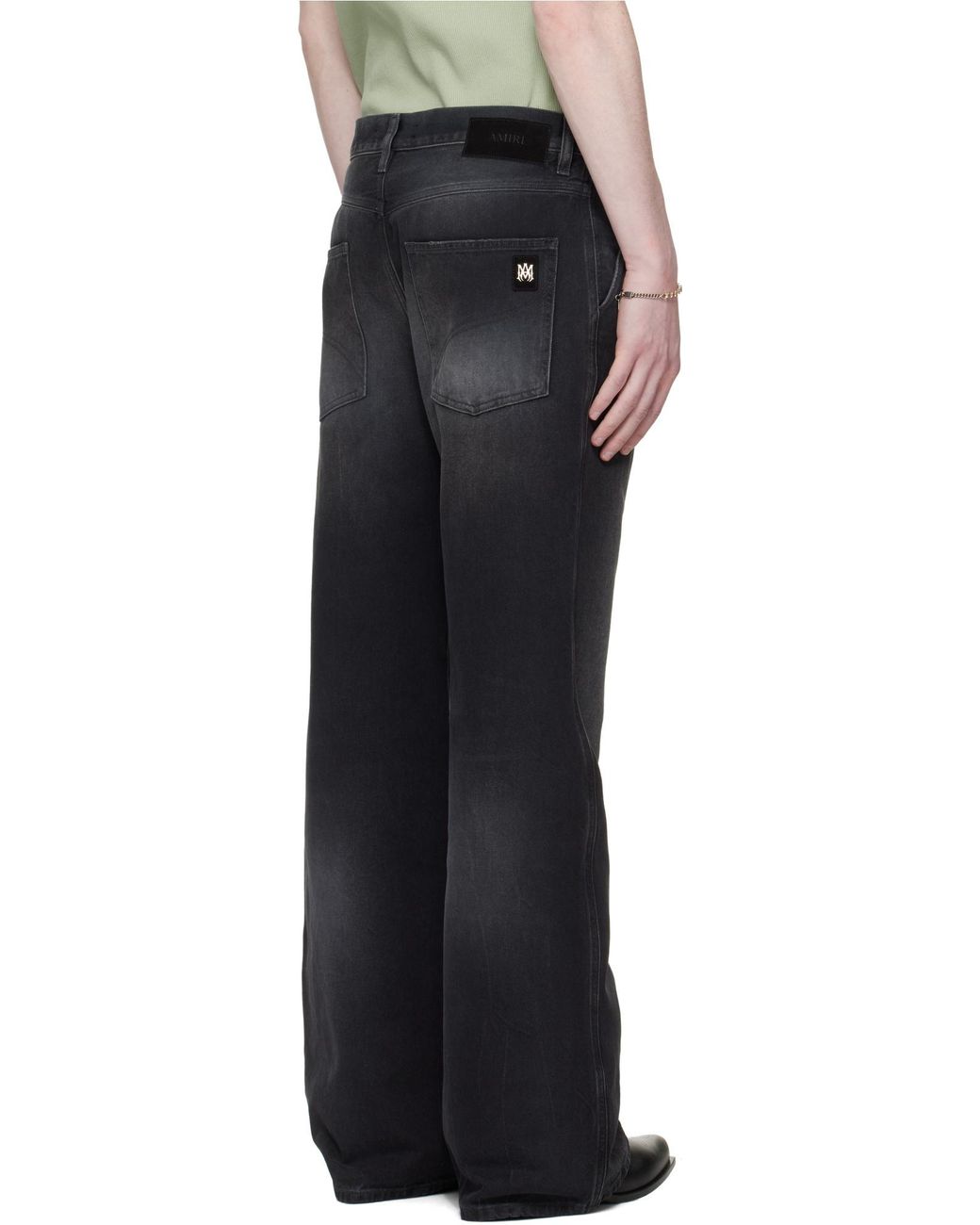 Amiri Blue アミリ ブーツカットジーンズ for men