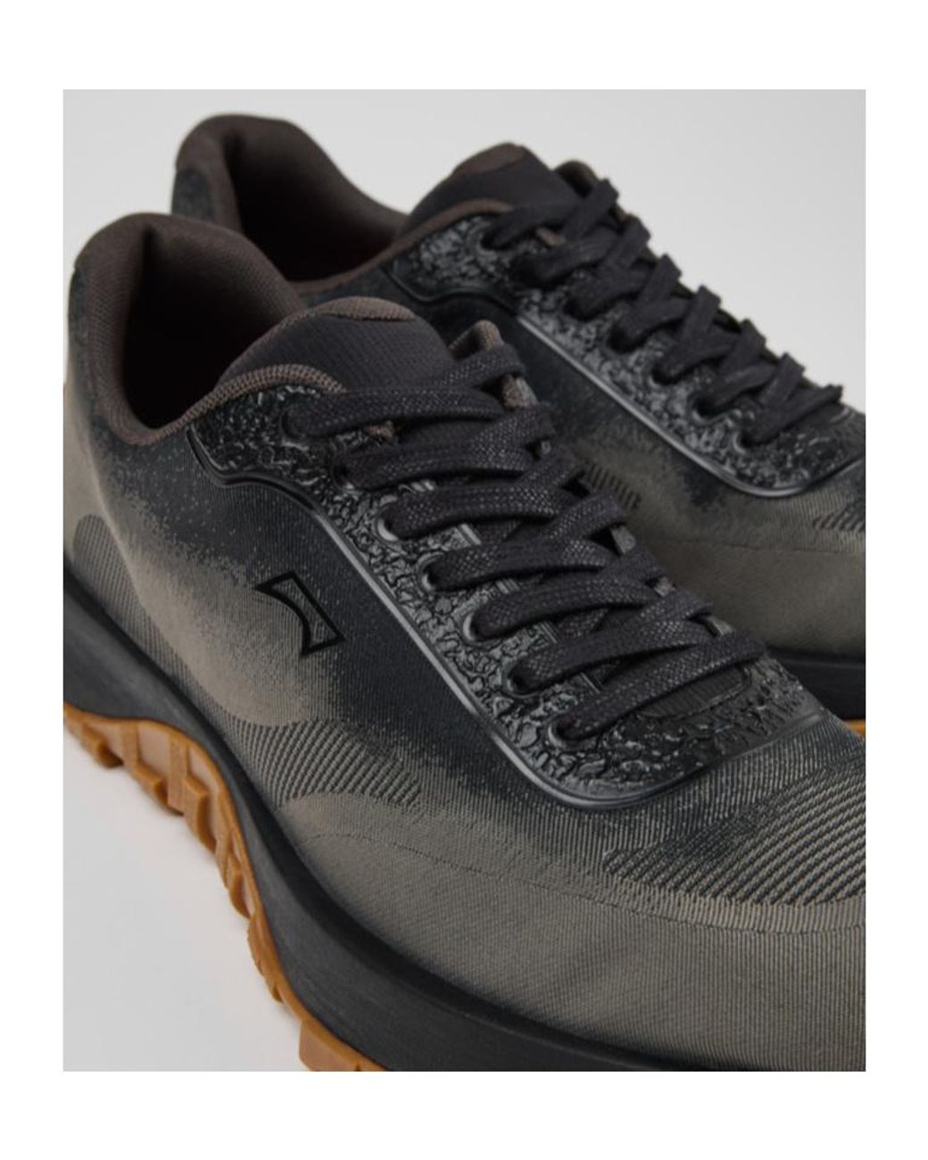 Camper Black Drift Trail Mesh Low-Top Sneakers for men