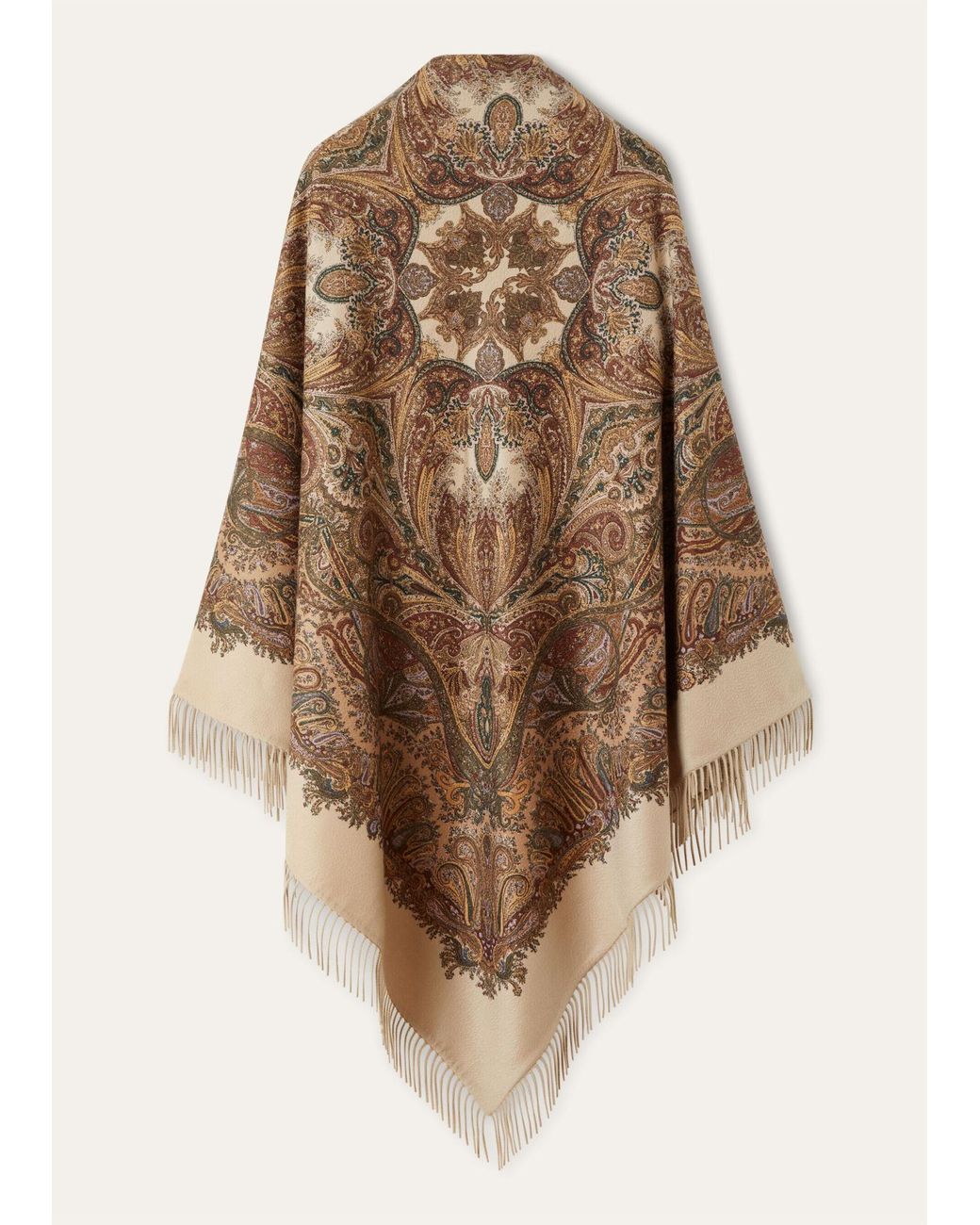Loro Piana White Soraya Shawl