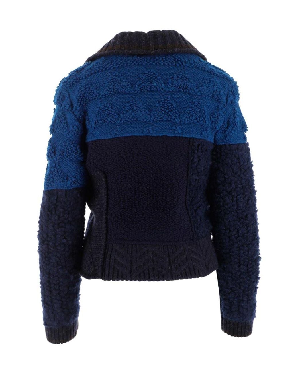 Bottega Veneta Blue Wool Pullover